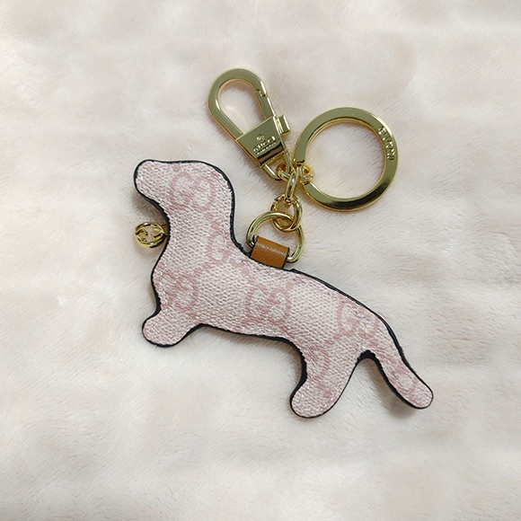 Gucci Tan Dog Keychain - Picture 4 of 6
